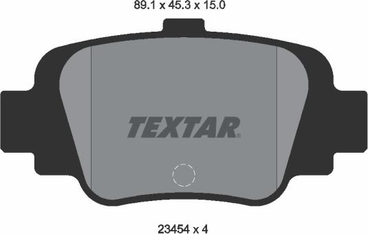 Textar 2345401 - Jarrupala, levyjarru inparts.fi