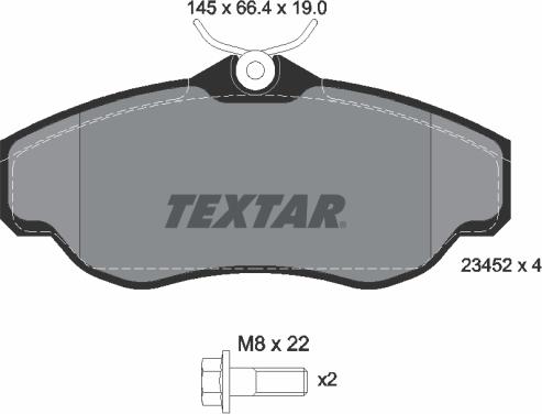 Textar 2345201 - Jarrupala, levyjarru inparts.fi