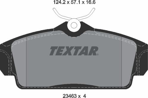 Textar 2346302 - Jarrupala, levyjarru inparts.fi