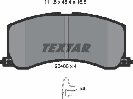 Textar 2340001 - Jarrupala, levyjarru inparts.fi