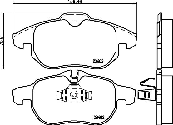 Textar 2340203 - Jarrupala, levyjarru inparts.fi