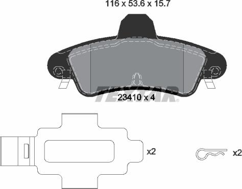 Textar 2341007 - Jarrupala, levyjarru inparts.fi