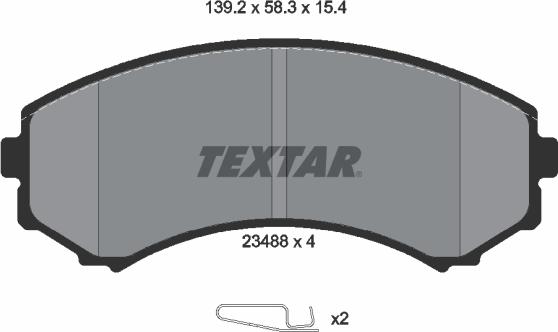 Textar 2348801 - Jarrupala, levyjarru inparts.fi