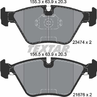 Textar 2347402 - Jarrupala, levyjarru inparts.fi