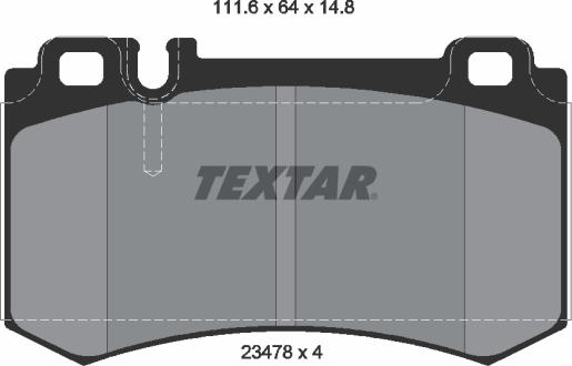 Textar 2347802 - Jarrupala, levyjarru inparts.fi