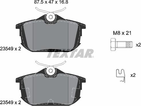 Textar 2354901 - Jarrupala, levyjarru inparts.fi