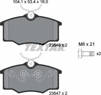 Textar 2354601 - Jarrupala, levyjarru inparts.fi