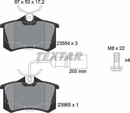 Textar 2355403 - Jarrupala, levyjarru inparts.fi