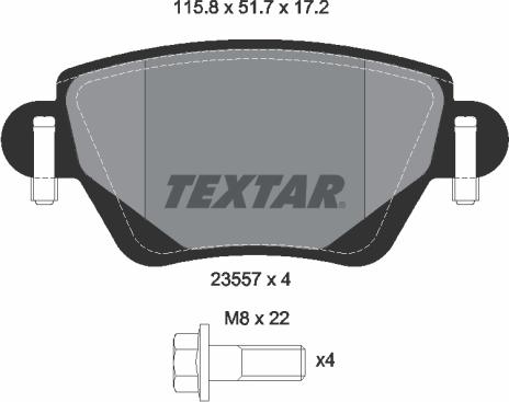 Textar 2355701 - Jarrupala, levyjarru inparts.fi