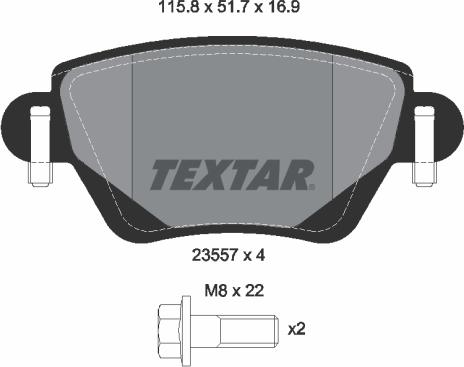 Textar 2355702 - Jarrupala, levyjarru inparts.fi