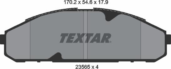 Textar 2356501 - Jarrupala, levyjarru inparts.fi