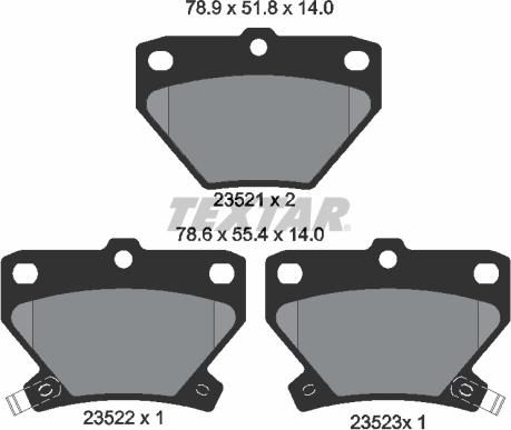 Textar 2352101 - Jarrupala, levyjarru inparts.fi