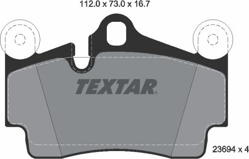 Textar 2369402 - Jarrupala, levyjarru inparts.fi