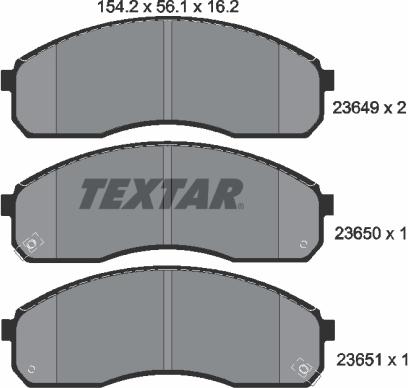 Textar 2364901 - Jarrupala, levyjarru inparts.fi