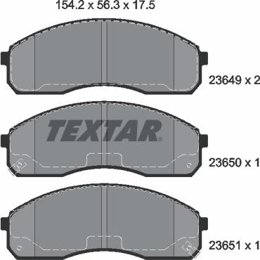 Textar 2364903 - Jarrupala, levyjarru inparts.fi