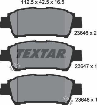 Textar 2364601 - Jarrupala, levyjarru inparts.fi