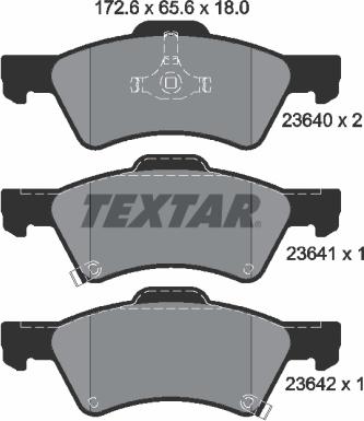 Textar 2364001 - Jarrupala, levyjarru inparts.fi