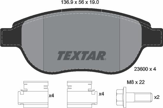 Textar 2360001 - Jarrupala, levyjarru inparts.fi