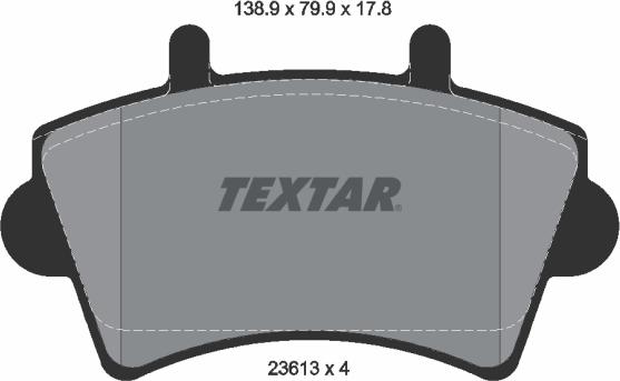 Textar 2361301 - Jarrupala, levyjarru inparts.fi