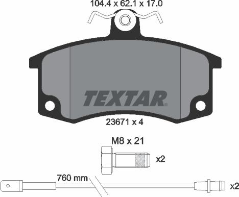 Textar 2367101 - Jarrupala, levyjarru inparts.fi