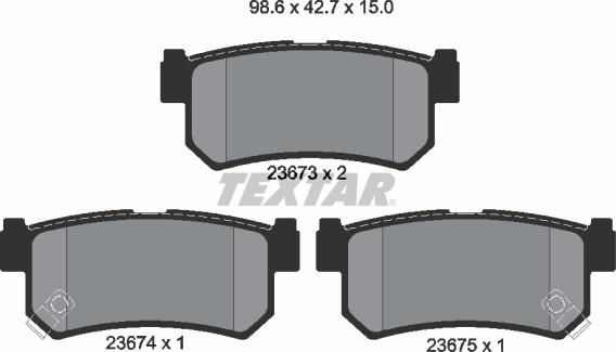 Textar 2367301 - Jarrupala, levyjarru inparts.fi