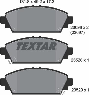 Textar 2309601 - Jarrupala, levyjarru inparts.fi