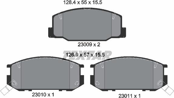 Textar 2300901 - Jarrupala, levyjarru inparts.fi