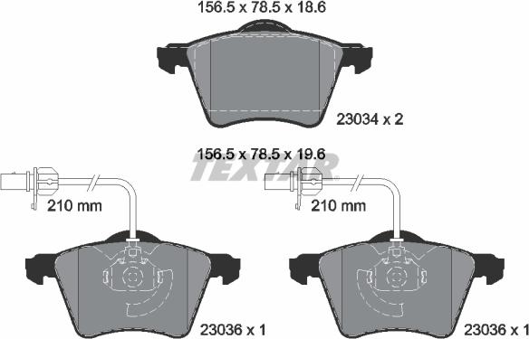 Textar 2303401 - Jarrupala, levyjarru inparts.fi