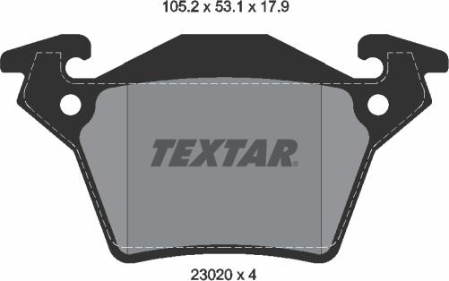 Textar 2302001 - Jarrupala, levyjarru inparts.fi