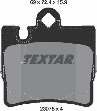 Textar 2307801 - Jarrupala, levyjarru inparts.fi