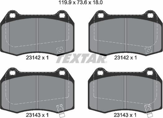 Textar 2314204 - Jarrupala, levyjarru inparts.fi