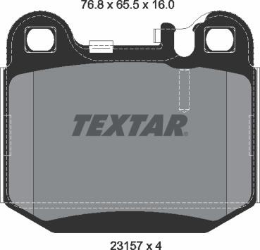 Textar 2315702 - Jarrupala, levyjarru inparts.fi