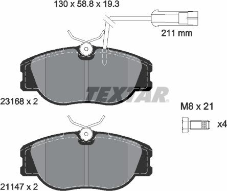 Textar 2316803 - Jarrupala, levyjarru inparts.fi