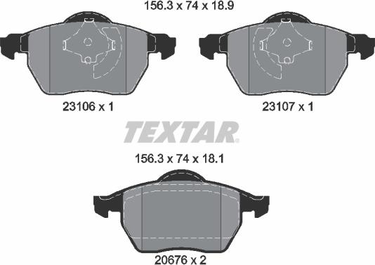 Textar 2310601 - Jarrupala, levyjarru inparts.fi