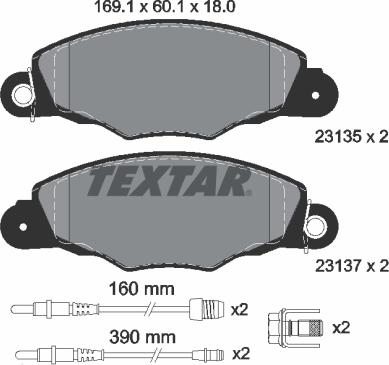 Textar 2313503 - Jarrupala, levyjarru inparts.fi