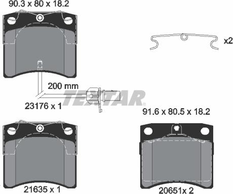 Textar 2317602 - Jarrupala, levyjarru inparts.fi