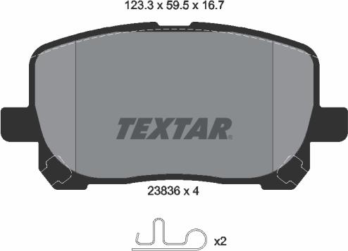 Textar 2383601 - Jarrupala, levyjarru inparts.fi