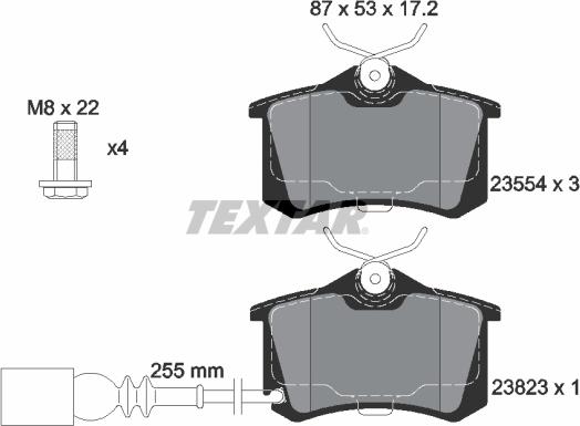 Textar 2382301 - Jarrupala, levyjarru inparts.fi