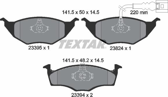 Textar 2339502 - Jarrupala, levyjarru inparts.fi