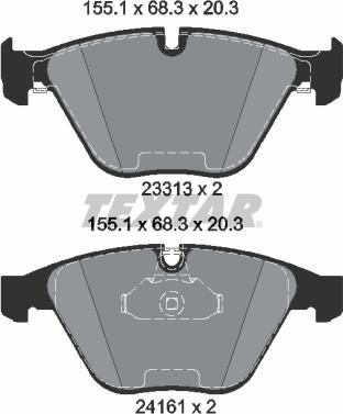 Textar 2331382 - Jarrupala, levyjarru inparts.fi