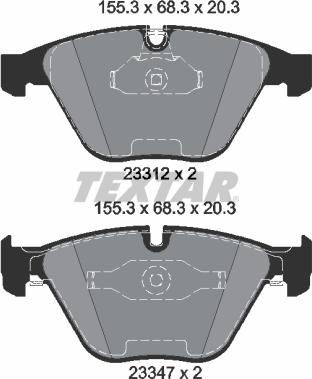 Textar 2331204 - Jarrupala, levyjarru inparts.fi