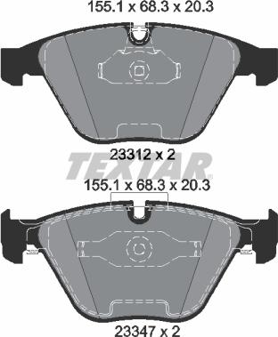 Textar 2331207 - Jarrupala, levyjarru inparts.fi