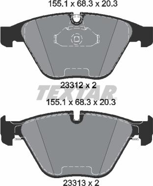 Textar 2331211 - Jarrupala, levyjarru inparts.fi