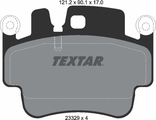 Textar 2332902 - Jarrupala, levyjarru inparts.fi