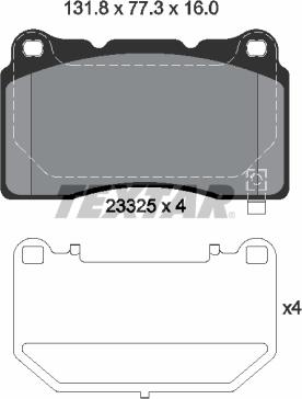 Textar 2332502 - Jarrupala, levyjarru inparts.fi