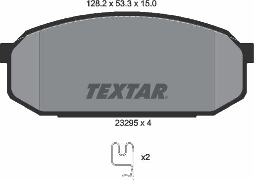 Textar 2329501 - Jarrupala, levyjarru inparts.fi