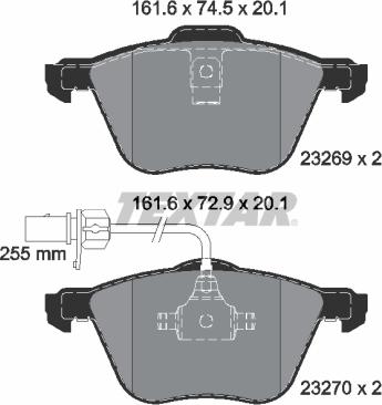 Textar 2326903 - Jarrupala, levyjarru inparts.fi