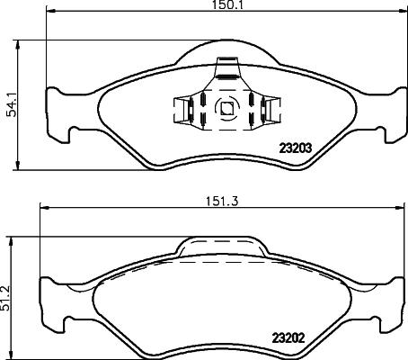 Textar 2320201 - Jarrupala, levyjarru inparts.fi