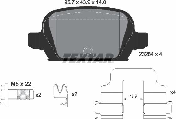 Textar 2328404 - Jarrupala, levyjarru inparts.fi