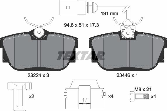 Textar 2322416 - Jarrupala, levyjarru inparts.fi